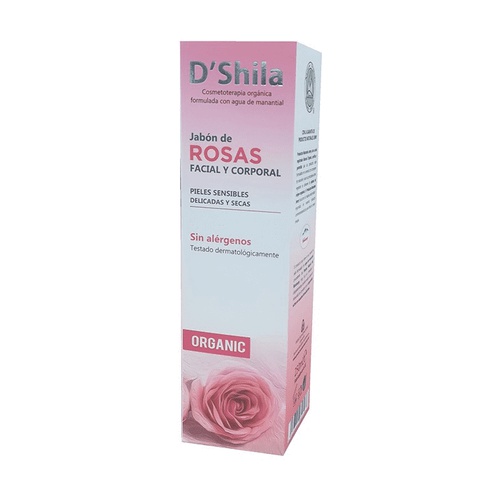 Jabón facial rosas D'Shila